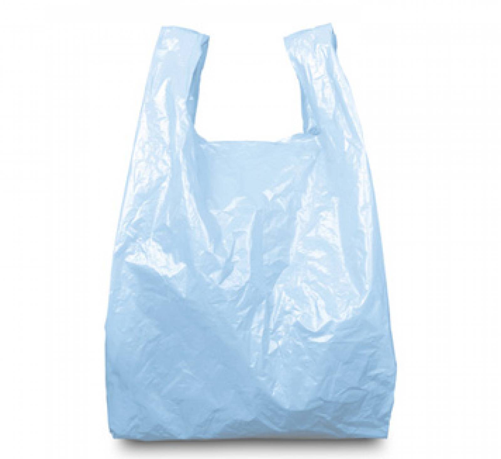 Голубой полиэтиленовый пакет с ручками в Ставрополе - купить оптом от производителя ПК Котово Полимер